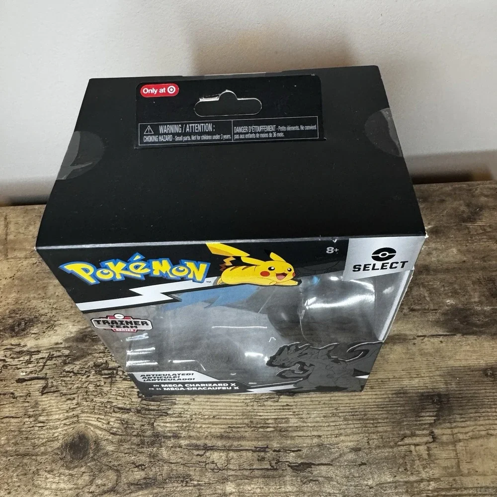 Pokemon Select Mega Charizard X Articulated Figure 2025 Exclusive Edition Sealed
